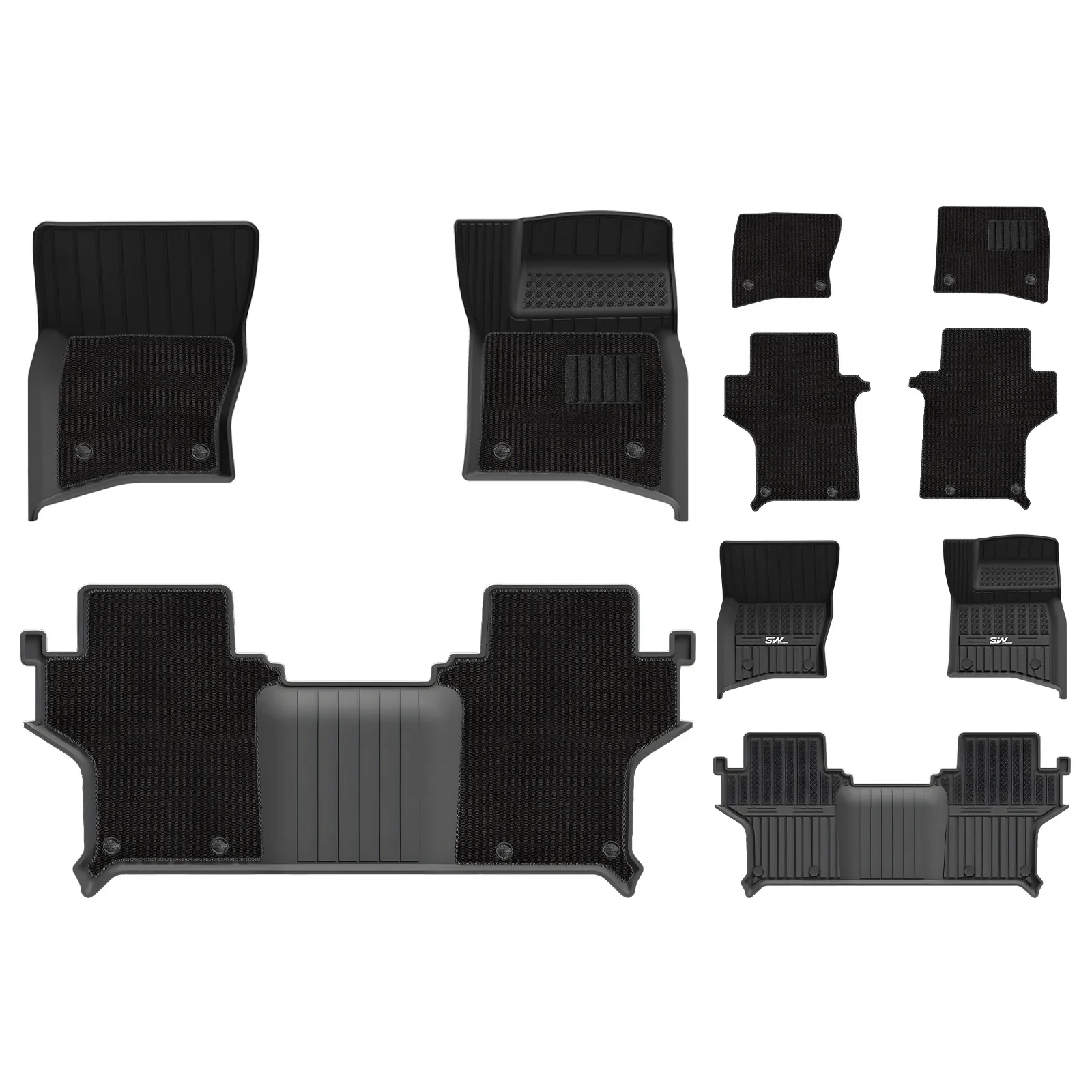 Custom All Weather Car Mats for Land Rover Defender 90 (2020-2025) RHD